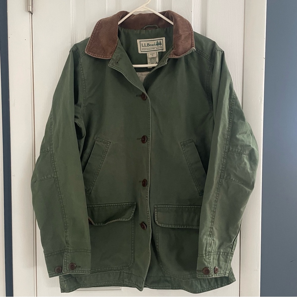 L.L. Bean Women’s Green Chore Jacket